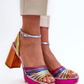  Heel sandals model 198139 Step in style 