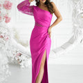  Long dress model 198819 Bicotone 