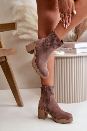  Heel boots model 199066 Step in style 