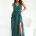  Long dress model 199326 Bicotone 