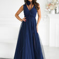  Long dress model 199330 Bicotone 