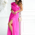  Long dress model 200245 Bicotone 