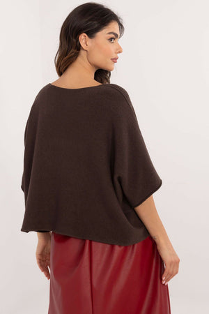  Short sleeve sweater model 202700 Italy Moda 