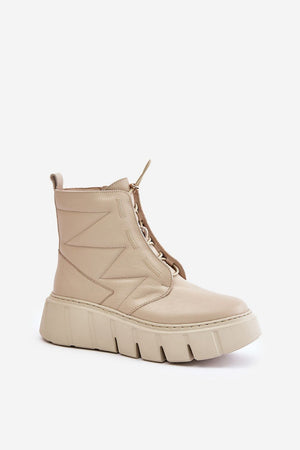  Platform boots model 202820 Step in style 