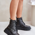  Platform boots model 202821 Step in style 
