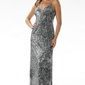  Long dress model 204260 awama 