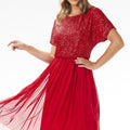  Evening dress model 204286 awama 