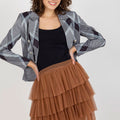  Short skirt model 206150 Och Bella 