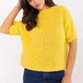  Short sleeve sweater model 207600 Italy Moda 