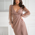  Evening dress model 208762 Bicotone 