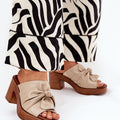  Heeled sandals model 209935 Step in style 