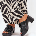  Heeled sandals model 212158 Step in style 