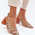  Heel sandals model 214086 Step in style 