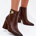  Heel boots model 218515 Step in style 