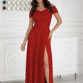  Long dress model 219676 Bicotone 