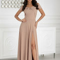  Long dress model 219677 Bicotone 