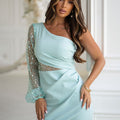  Short dress model 219683 Bicotone 
