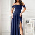  Long dress model 219705 Bicotone 