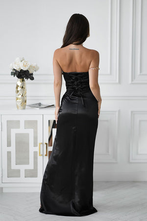  Long dress model 219709 Bicotone 