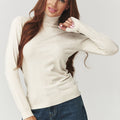  Turtleneck model 219739 Makadamia 