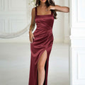  Long dress model 220083 Bicotone 