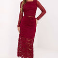  Lace skirt model 220326 Italy Moda 