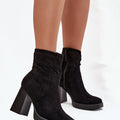  Heel boots model 220708 Step in style 