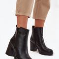  Heel boots model 220709 Step in style 