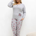  Plus Size Pajamas model 221194 Forever Pink 