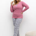  Plus Size Pajamas model 221197 Forever Pink 