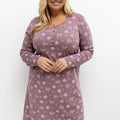  Plus Size Nightgown model 221200 Forever Pink 