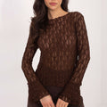  Lace blouse model 222447 Italy Moda 