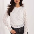  Lace blouse model 222456 Italy Moda 
