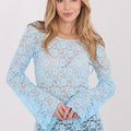  Lace blouse model 222816 Factory Price 