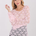  Lace blouse model 222818 Factory Price 