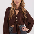  Long sleeve shirt model 223171 Italy Moda 