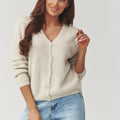  Cardigan model 223258 Makadamia 