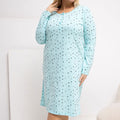  Plus Size Nightgown model 223302 Forever Pink 