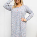  Plus Size Nightgown model 223307 Forever Pink 