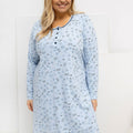  Plus Size Nightgown model 223308 Forever Pink 