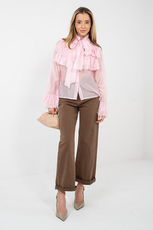  Long sleeve shirt model 223741 Factory Price 