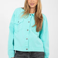  Denim jacket model 223815 Rue Paris 