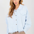  Denim jacket model 223946 Rue Paris 