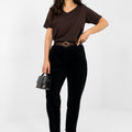  corduroy trousers model 224056 Italy Moda 