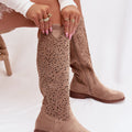  Open-work Boots model 224439 Step in style 