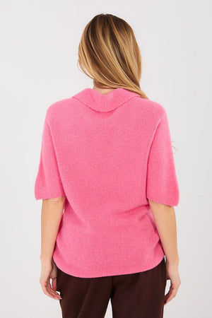 Short sleeve sweater model 224868 Italy Moda 