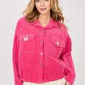  Corduroy jacket model 224983 Rue Paris 