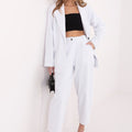  corduroy trousers model 224997 Rue Paris 
