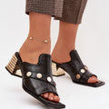  Heeled sandals model 225350 Step in style 
