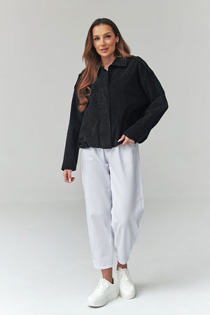  Corduroy jacket model 225693 Makadamia 